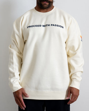 Cream Crewneck